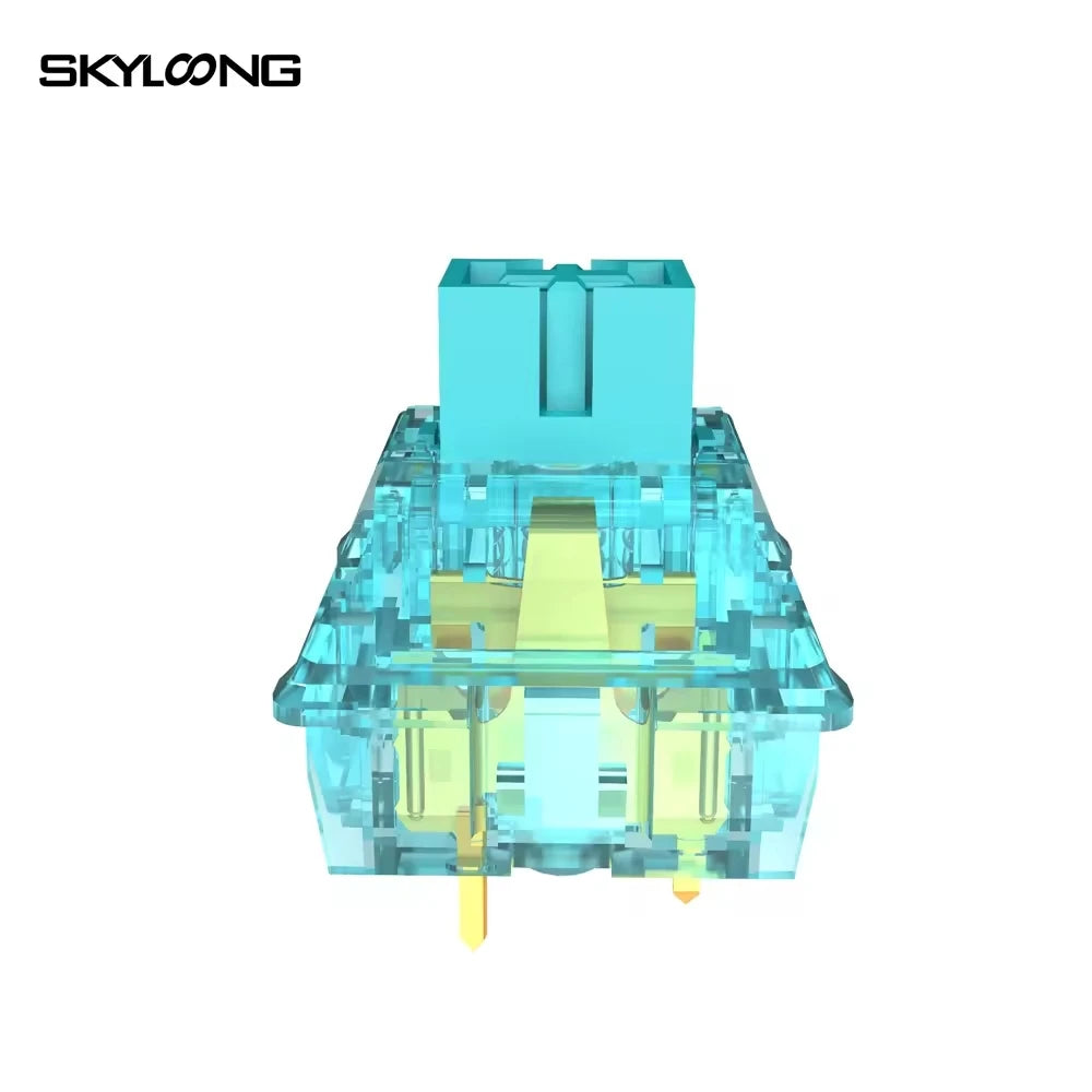 SKYLOONG Switch Glacier Silent Cucl2 Mechanical Switch 35Pcs/Set Keyboard Accessories 3pin/5pin Mechanical Switch